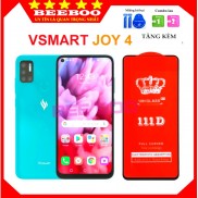 Kính cường lực Vsmart Joy 4 - Full màn hình 111D - Độ cứng 10H  [Freeship 50k]